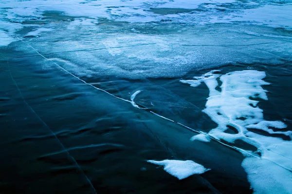 Vintern lake baikal — Stockfoto