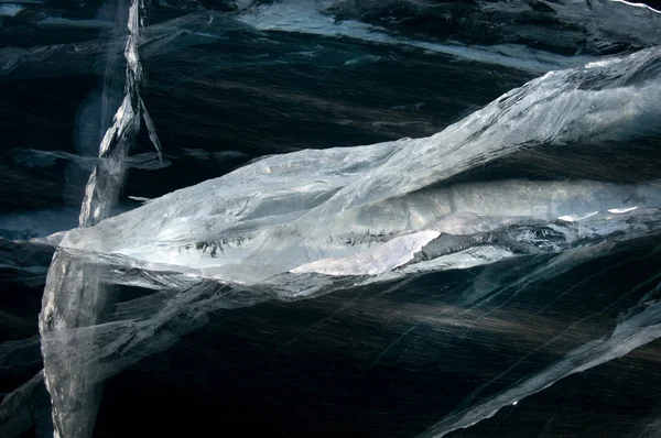 Lago de invierno Baikal — Foto de Stock