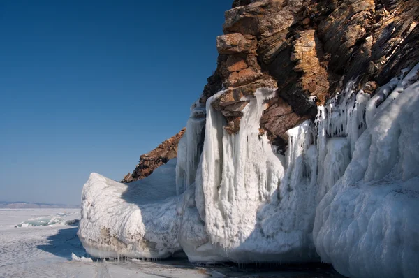氷河。地球温暖化。写真の調子を整えるために使用. — ストック写真