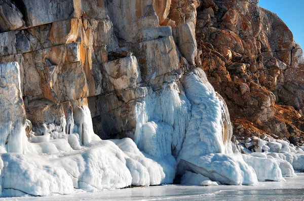 Derretimiento de glaciares. calentamiento global. Tonificación utilizada de la foto . —  Fotos de Stock