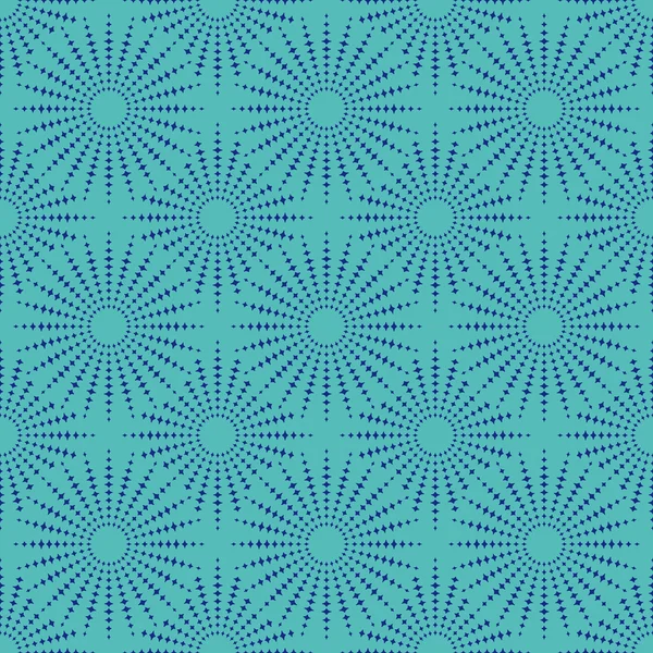 Tela o fondo de pantalla vintage textura azulejo sin costura — Vector de stock