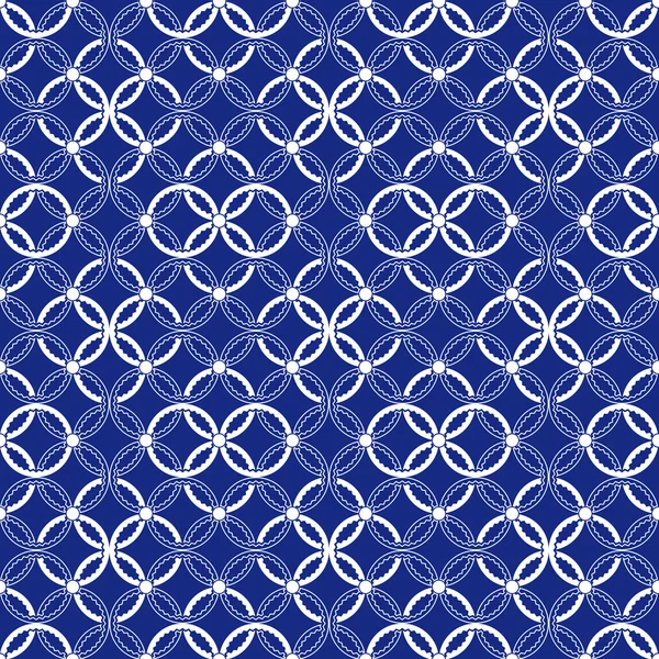 Tela o fondo de pantalla vintage textura azulejo sin costura — Archivo Imágenes Vectoriales