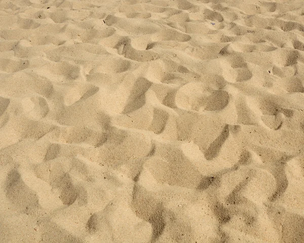 Areia, fundo natural em branco — Fotografia de Stock