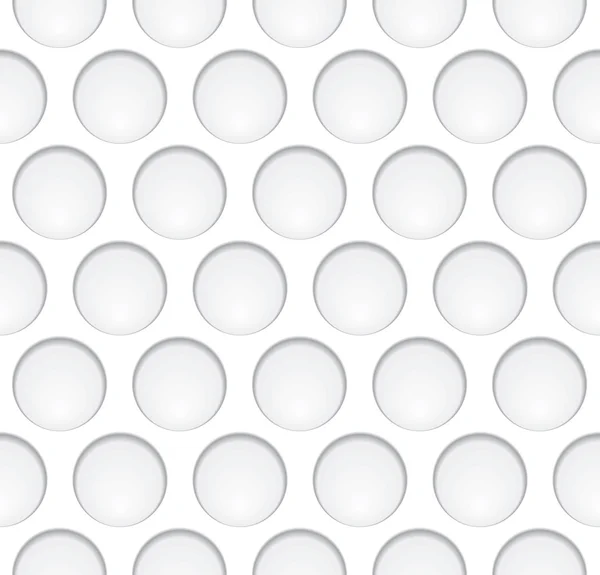 Bubble wrap seamless background — Stock Vector