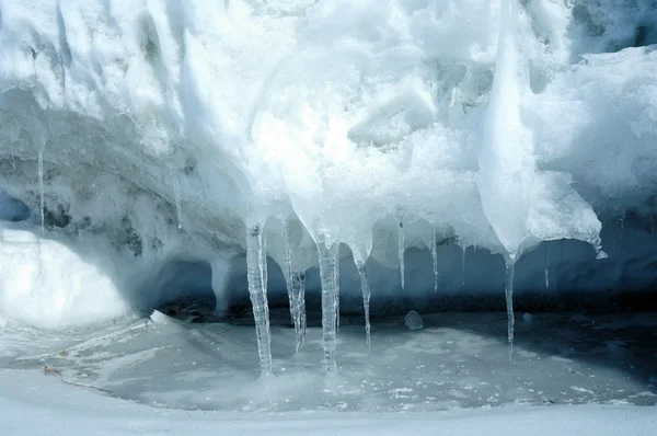 Tání ledovců. globální oteplování. Použité, tónování fotografie. — Stock fotografie