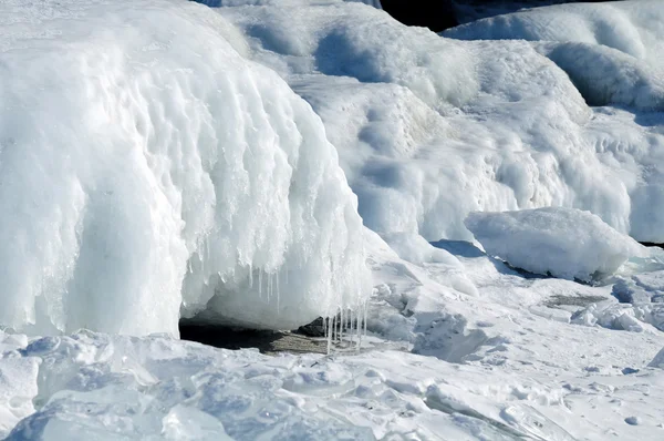 Derretimiento de glaciares. calentamiento global. Tonificación utilizada de la foto . —  Fotos de Stock