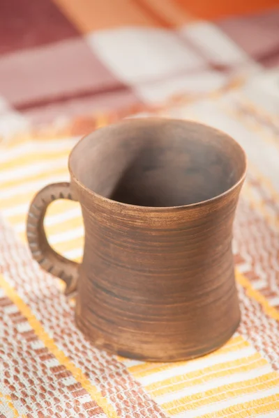 Traditional handcrafted mug — Stock Photo, Image