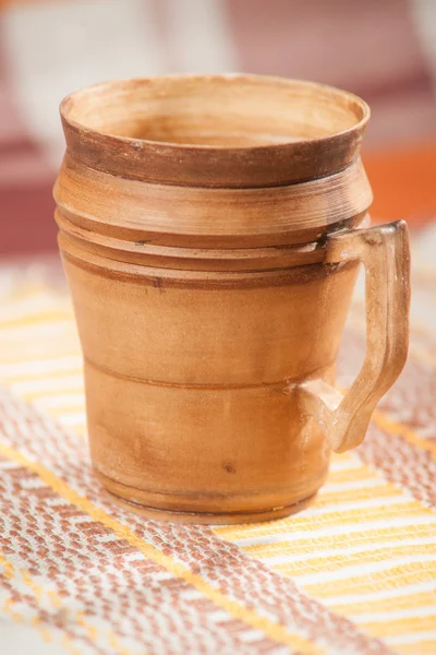 Traditional handcrafted mug — Stock Photo, Image