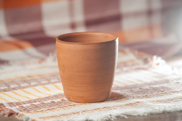 Traditionelle handgefertigte Tasse — Stockfoto