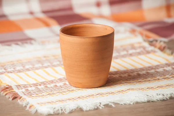 Traditional handcrafted mug — Stock Photo, Image