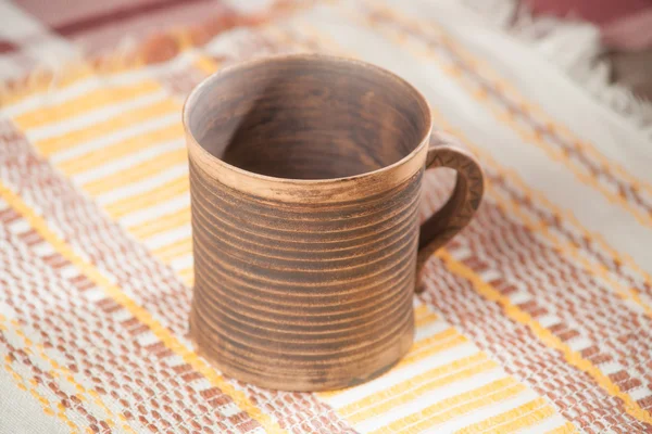 Traditional handcrafted mug — Stock Photo, Image