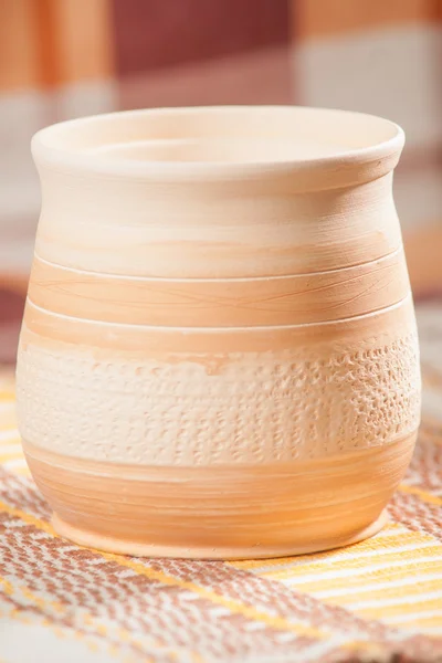 Traditional handcrafted mug — Stock Photo, Image