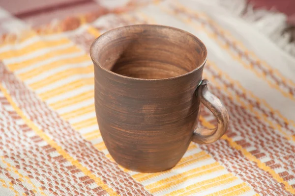 Traditional handcrafted mug — Stock Photo, Image