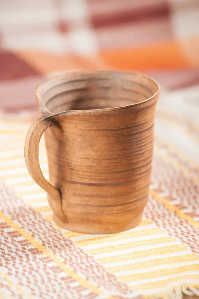 Traditional handcrafted mug — Stock Photo, Image