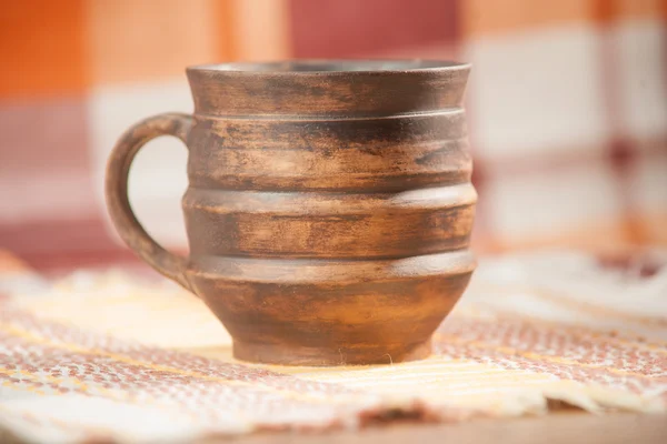 Traditional handcrafted mug — Stock Photo, Image