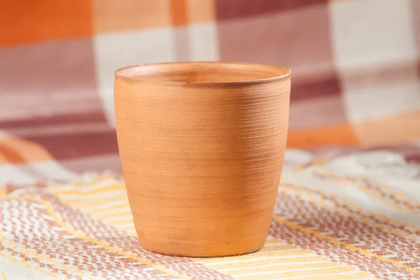 Traditional handcrafted mug — Stock Photo, Image