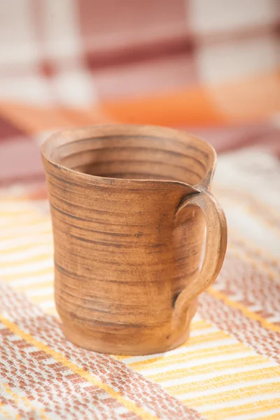 Traditional handcrafted mug — Stock Photo, Image