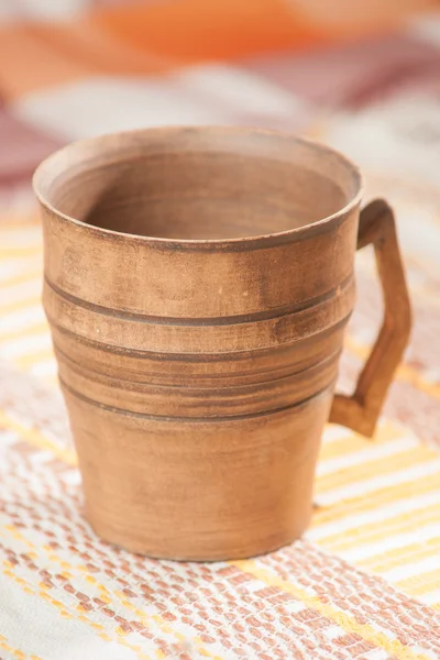 Traditional handcrafted mug — Stock Photo, Image