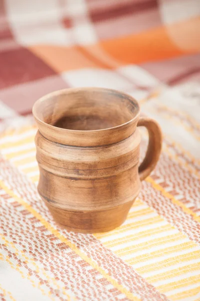 Caneca artesanal tradicional — Fotografia de Stock