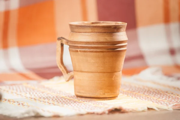 Traditional handcrafted mug — Stock Photo, Image