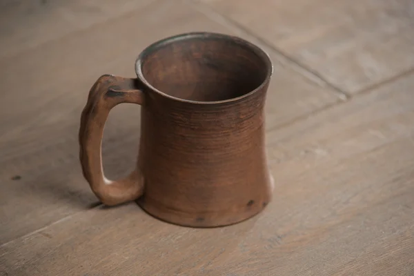 Traditional handcrafted mug — Stock Photo, Image