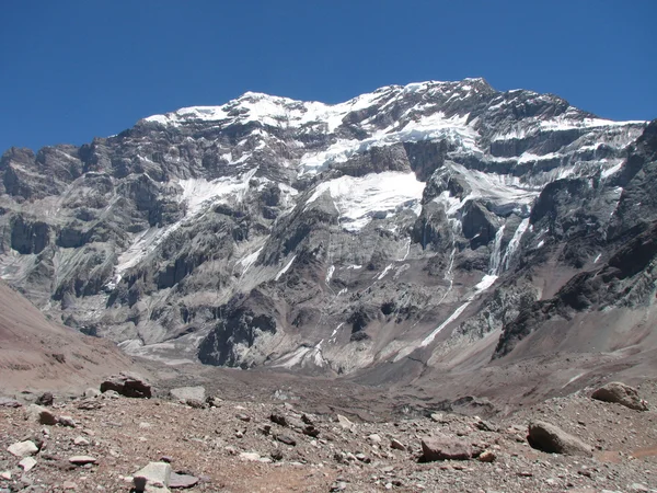 Andes güzel dağ manzarası — Stok fotoğraf