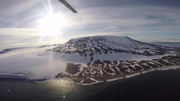 Natur och landskap på Grönland. — Stockvideo