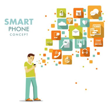 Akıllı telefon genel kavram istimal