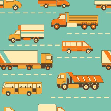 Kamyon sorunsuz arka plan