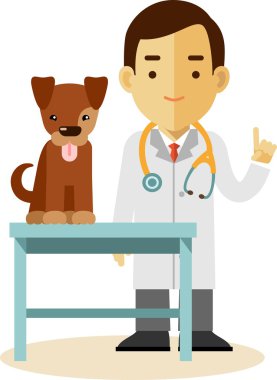 Veteriner Hekim ve köpek