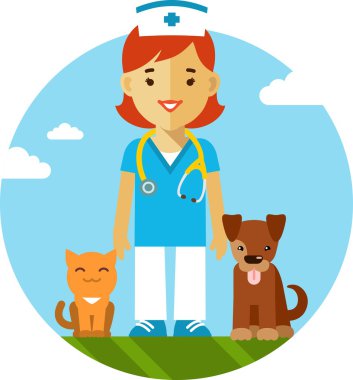 Veteriner Hekim, köpek ve kedi