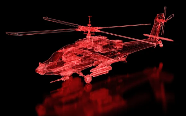 Helikopter mesh — Stockfoto