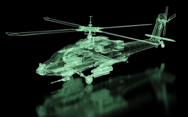 Helikopter mesh — Stockfoto