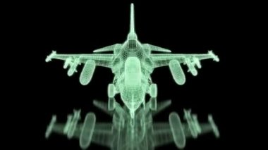 jet avcı uçağı mesh