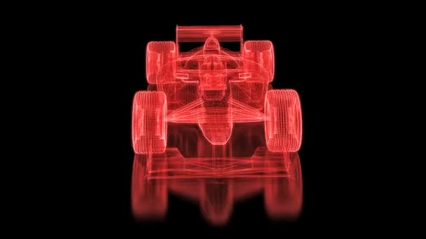 Formula One Mesh — Stock Video