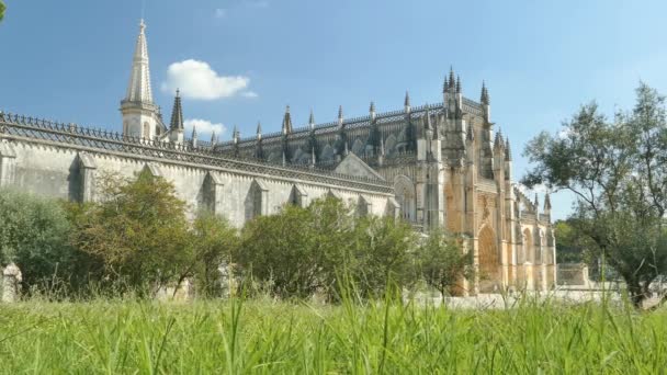 Klooster van Batalha, portugal — Stockvideo