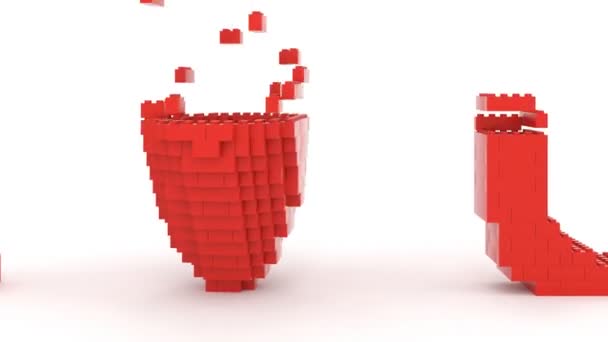 Briques jouet I Love U 