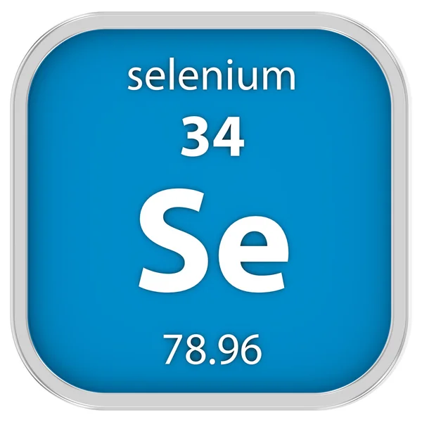 Selenium materiële teken — Stockfoto