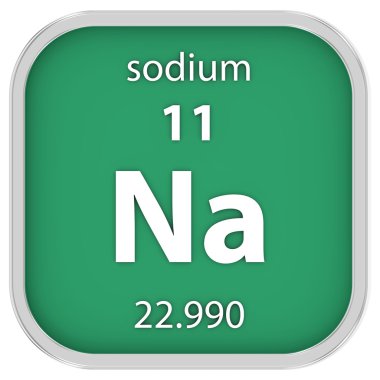 Sodyum malzeme işareti