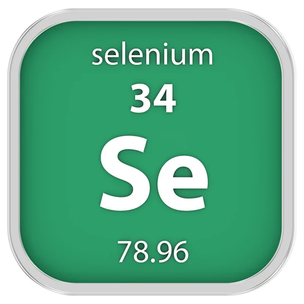 stock image Selenium material sign