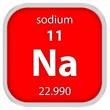 Sodyum malzeme işareti