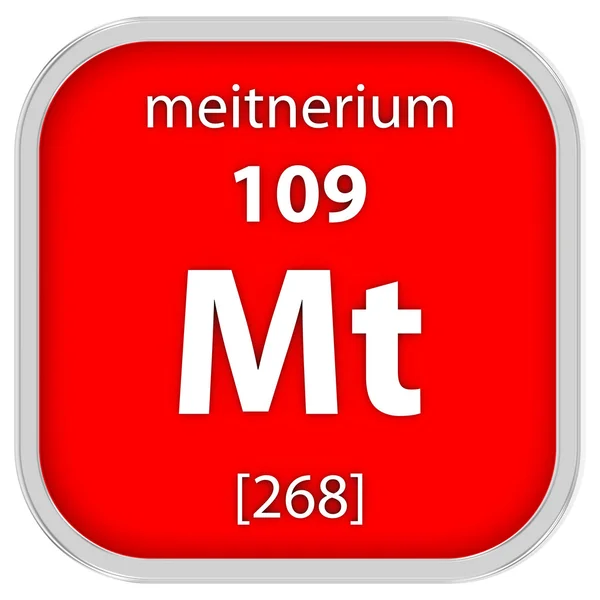 마이트너륨 소재 기호 — 스톡 사진
