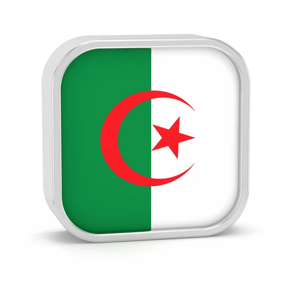 Algeriet flagga tecken. — Stockfoto