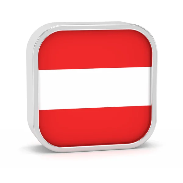 Austria flag sign. — Stock Photo, Image