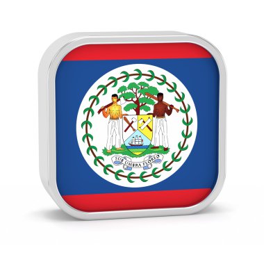 Belize bayrak işareti.