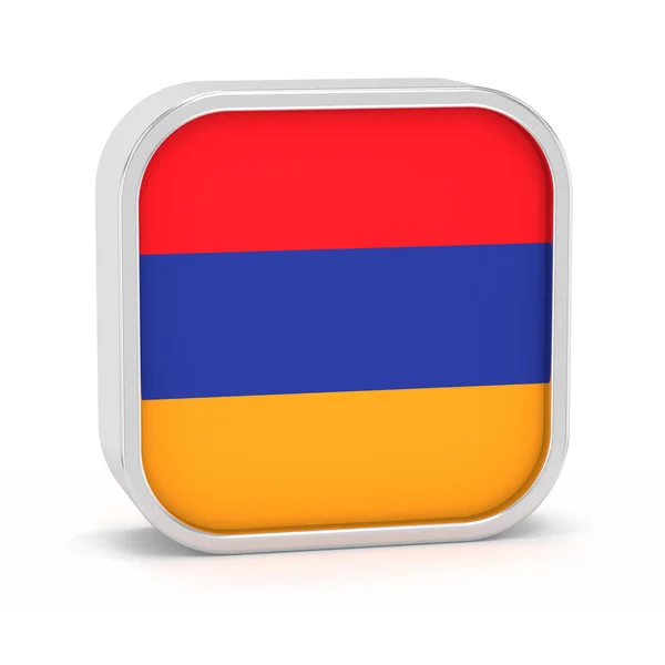 Arménia Bandeira . — Fotografia de Stock