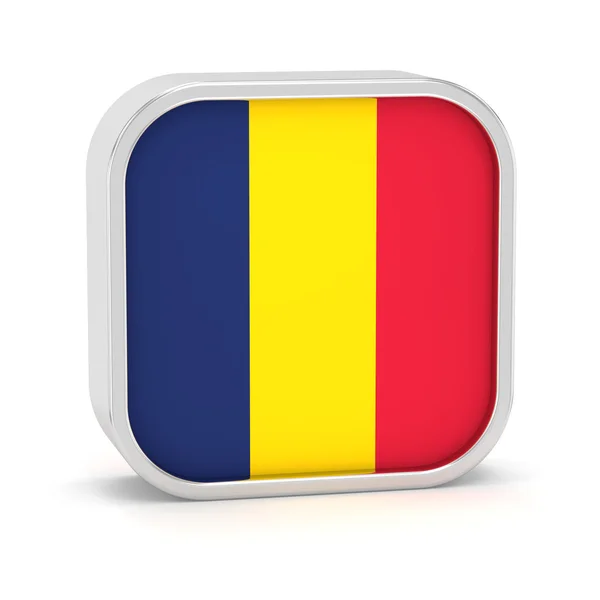 Tchad flag tegn - Stock-foto