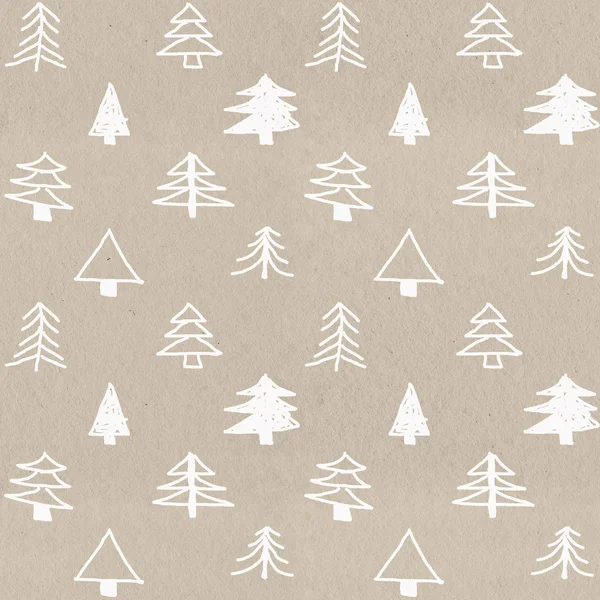 Christmas tree pattern — Stock Photo, Image