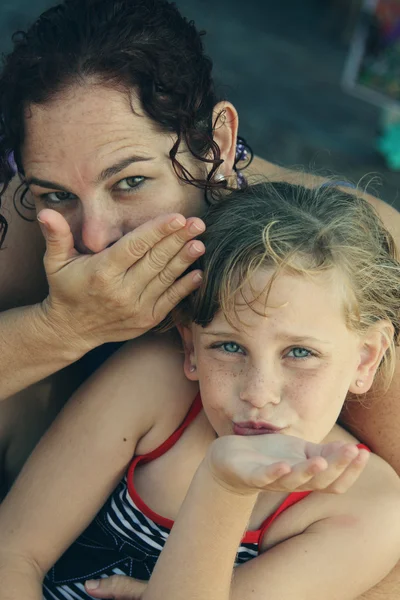 Mère et fille — Photo