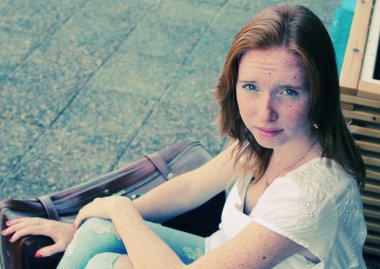 kadın vintage çanta